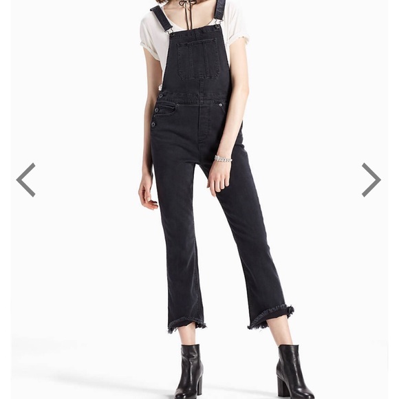 lucky brand denim overalls